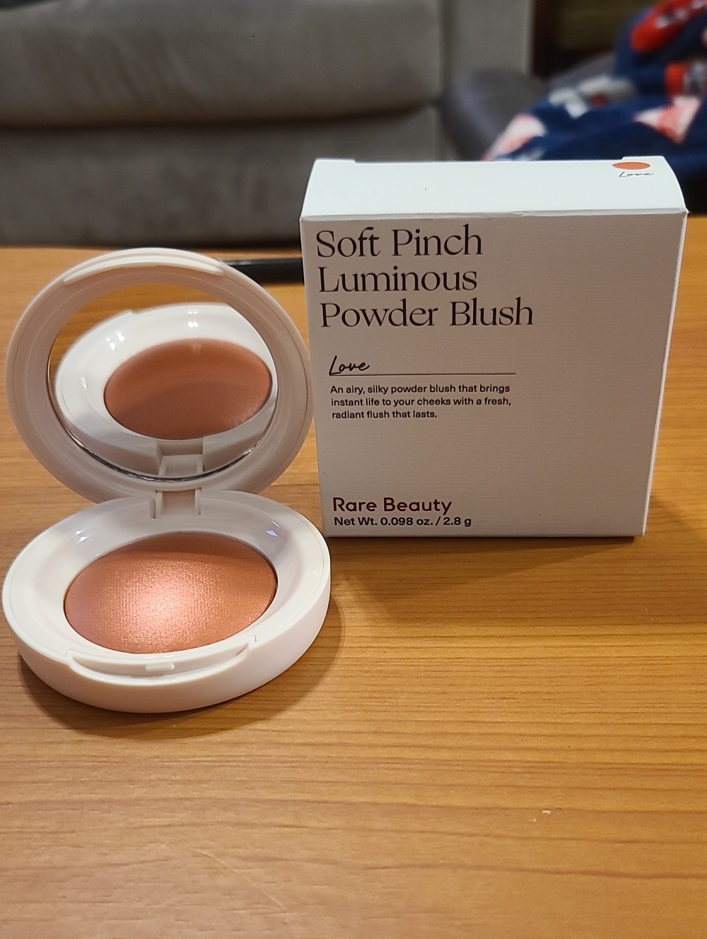 Rare Beauty by Selena Gomez Soft Pinch Luminous Powder Blush- Love